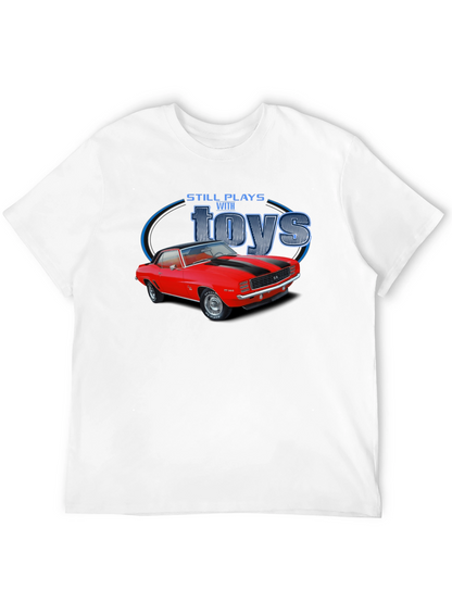 Still Plays With Toys Classic Car Graphic T-Shirt