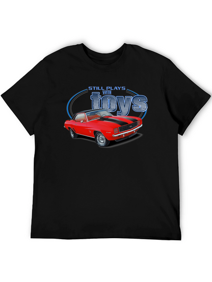 Still Plays With Toys Classic Car Graphic T-Shirt