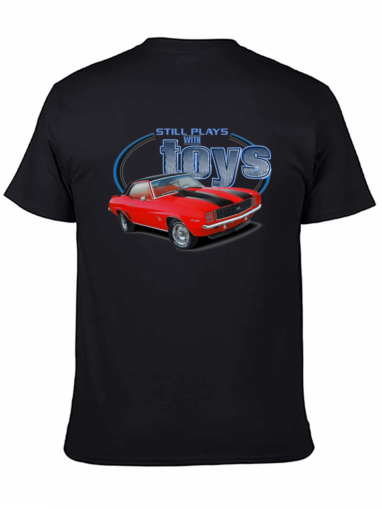 Still Plays With Toys Classic Car Graphic T-Shirt