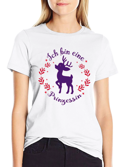 Deer Princess T-Shirt - Holiday Style