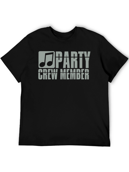 Party Crew Member Graphic T-Shirt