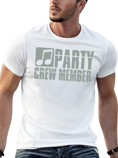 Party Crew Member Graphic T-Shirt