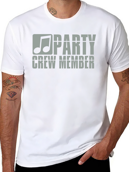 Party Crew Member Graphic T-Shirt