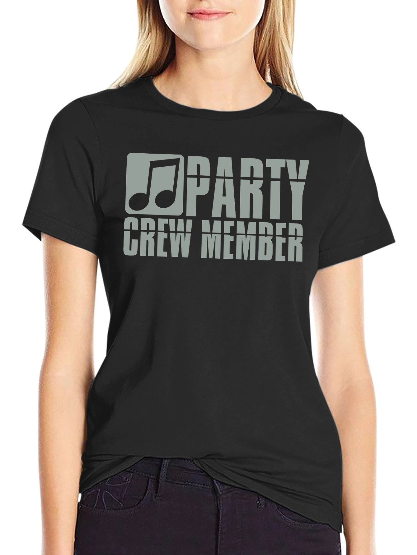 Party Crew Member Graphic T-Shirt