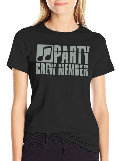 Party Crew Member Graphic T-Shirt