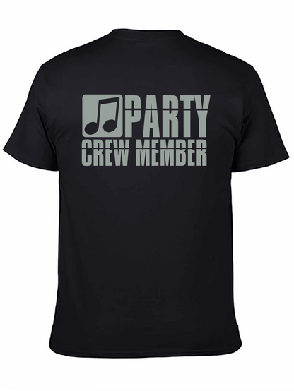 Party Crew Member Graphic T-Shirt