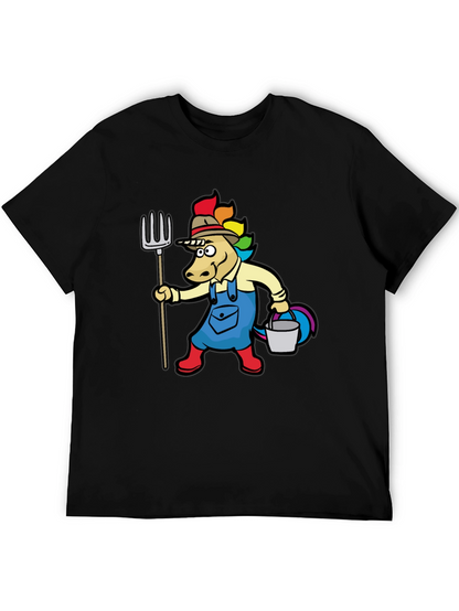 Unicorn Farmer Graphic Tee