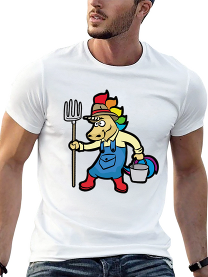 Unicorn Farmer Graphic Tee