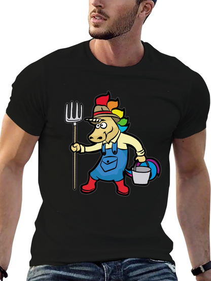 Unicorn Farmer Graphic Tee
