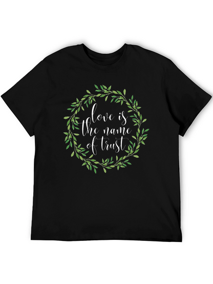 Love is Trust Black T-Shirt