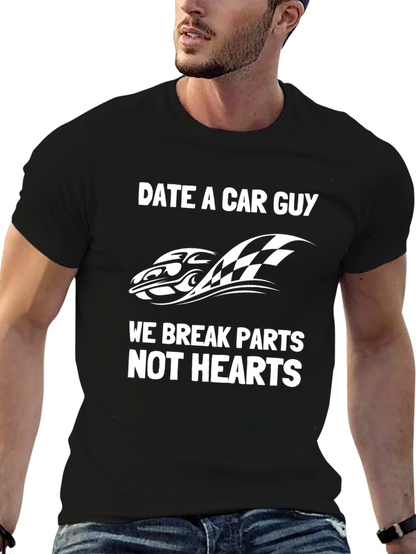 Date a Car Guy T-Shirt - Humor Tee