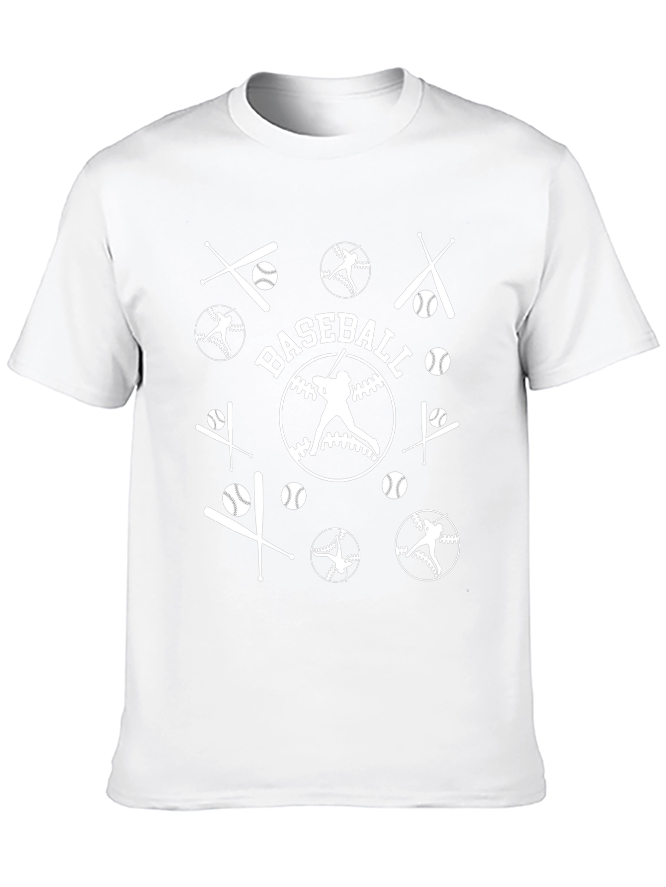 Baseball Graphic Tee Shirt Black