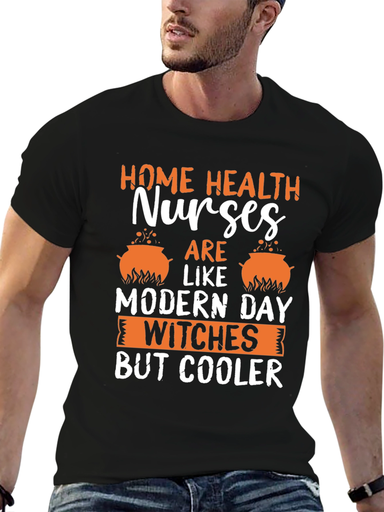 Home Health Nurses Halloween T-Shirt