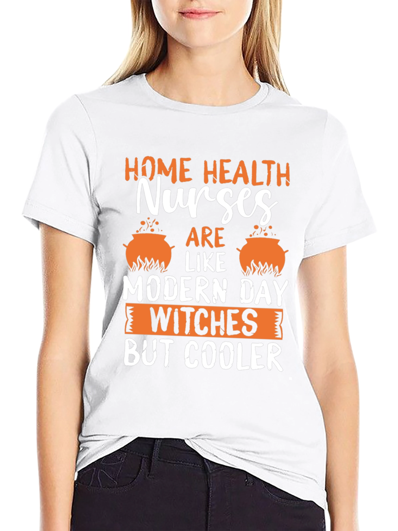 Home Health Nurses Halloween T-Shirt
