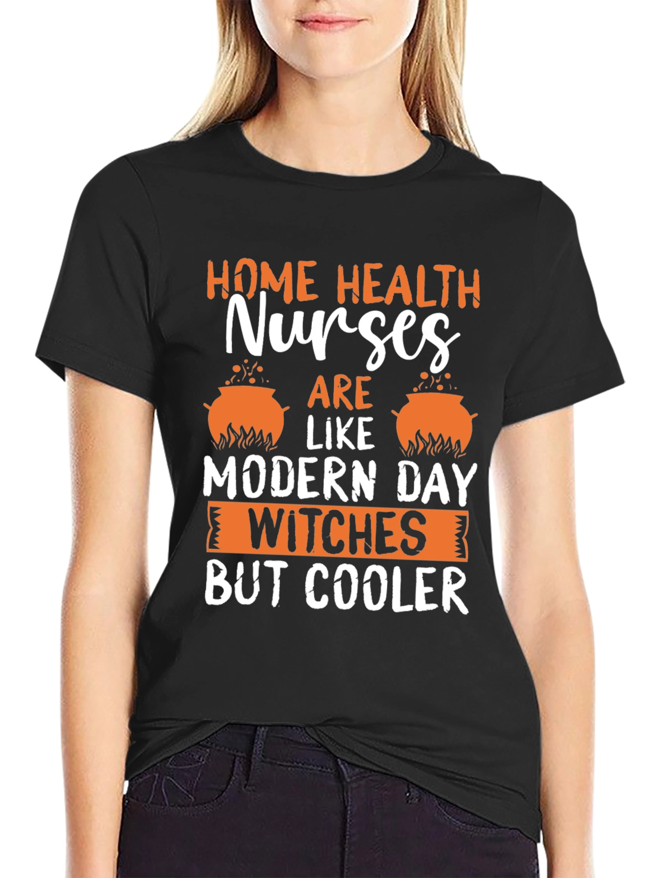 Home Health Nurses Halloween T-Shirt