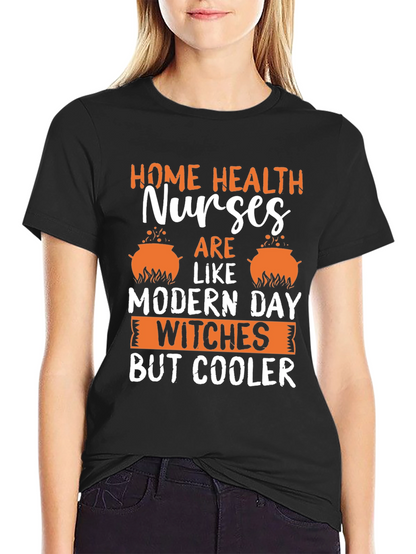 Home Health Nurses Halloween T-Shirt