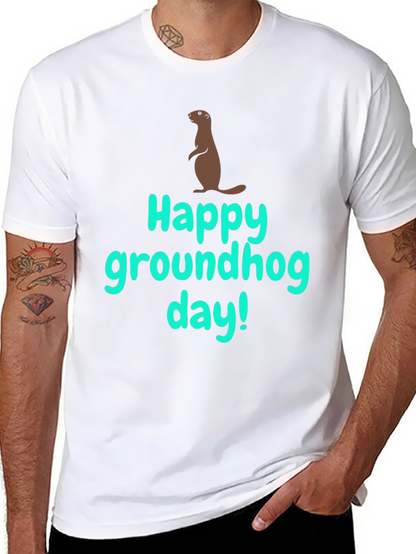 Happy Groundhog Day Graphic Tee