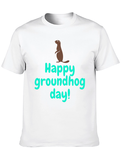 Happy Groundhog Day Graphic Tee