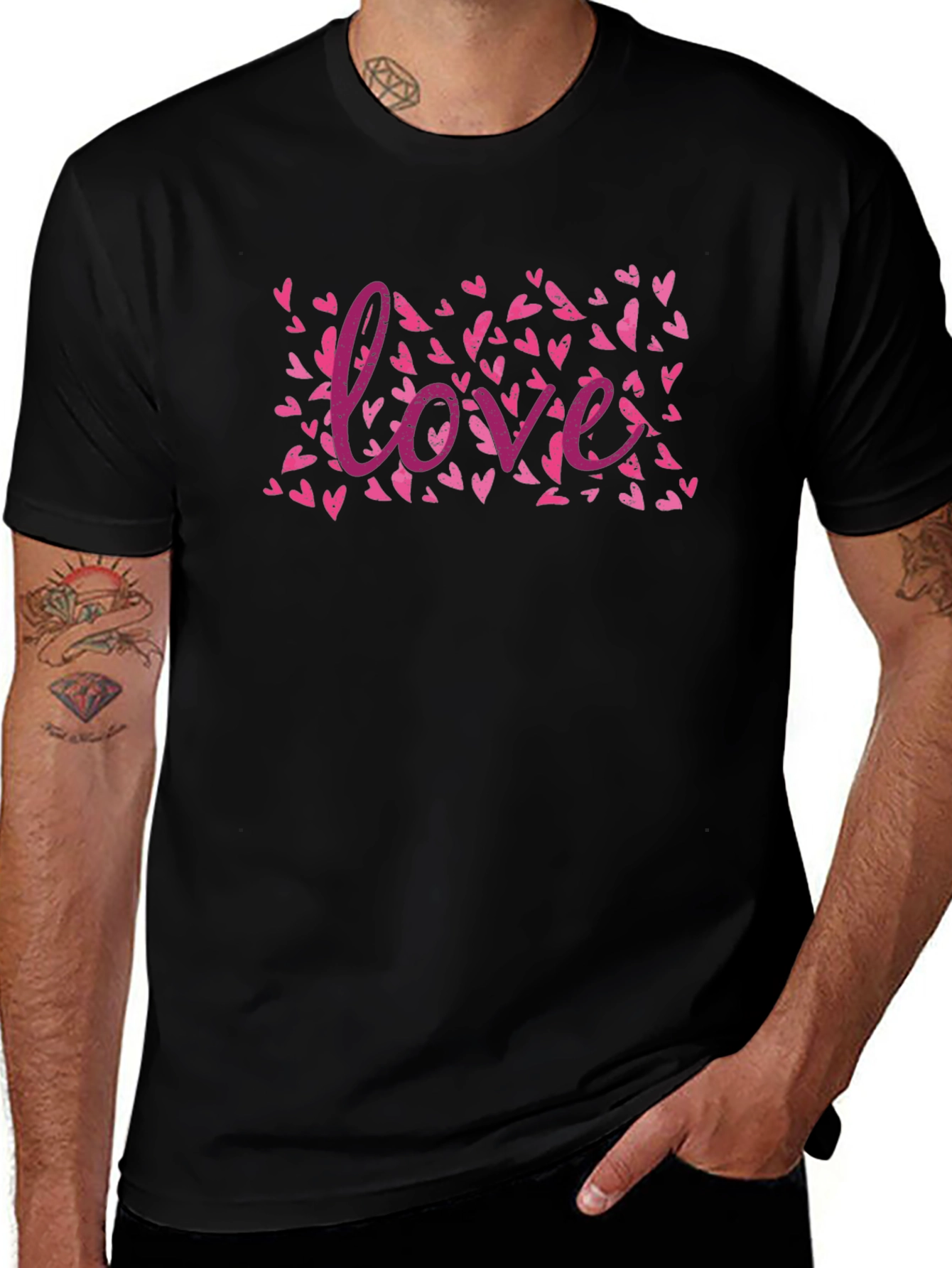 Love Hearts Graphic Tee