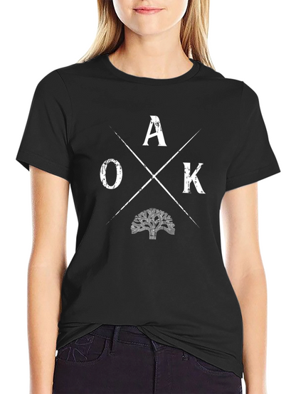 OAK Tree Graphic Tee - Stylish Unisex T-Shirt