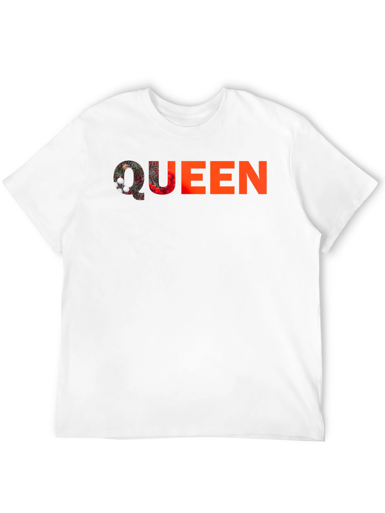 Queen Graphic Print Black T-Shirt