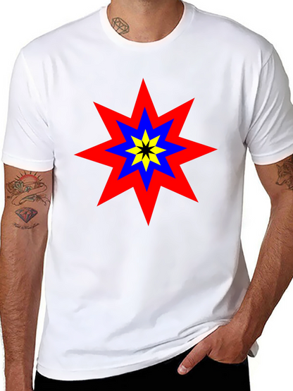 Star Burst Graphic Tee - Bold Design