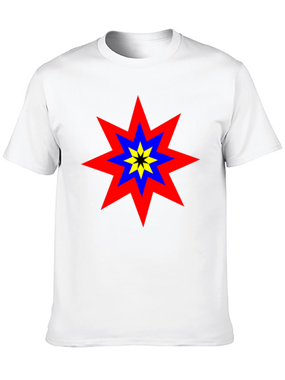 Star Burst Graphic Tee - Bold Design