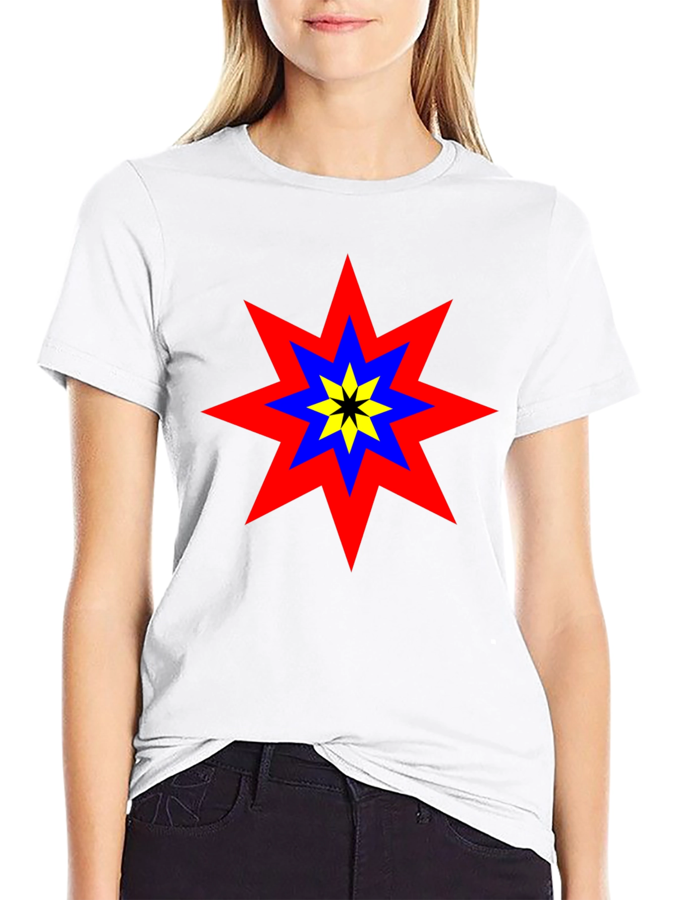 Star Burst Graphic Tee - Bold Design