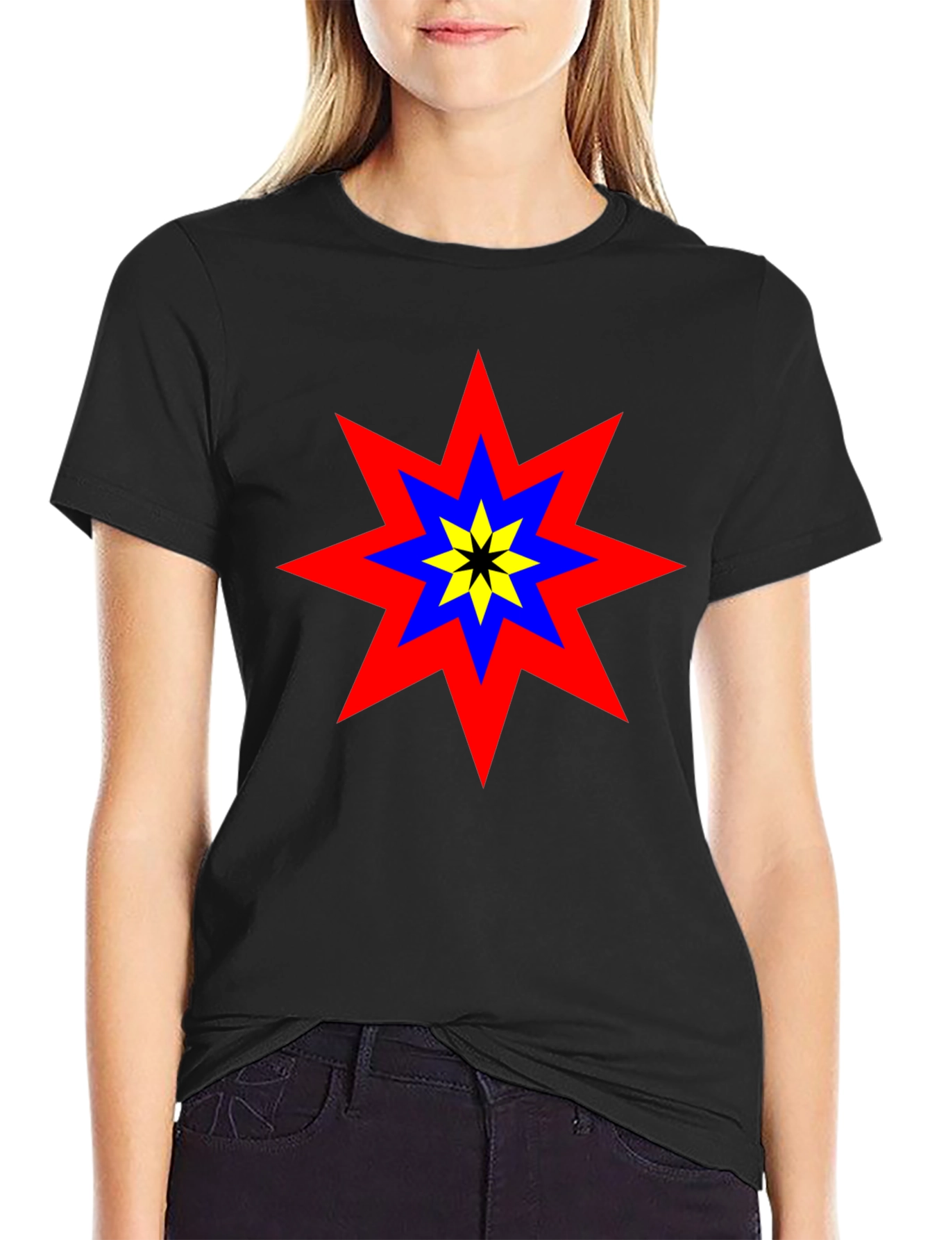 Star Burst Graphic Tee - Bold Design