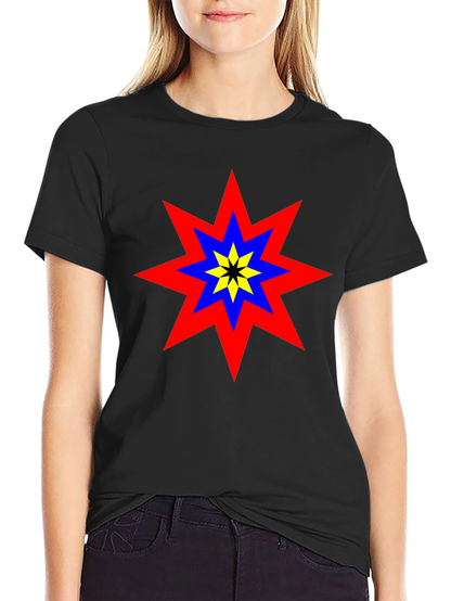 Star Burst Graphic Tee - Bold Design