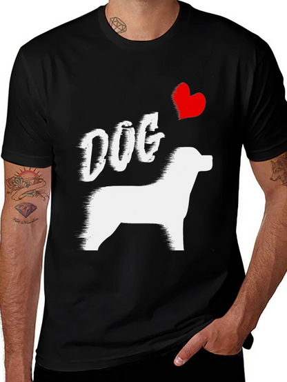 Dog Lover Tee - I Heart My Dog T-Shirt