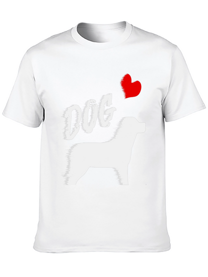 Dog Lover Tee - I Heart My Dog T-Shirt