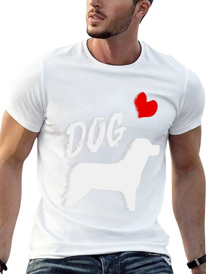 Dog Lover Tee - I Heart My Dog T-Shirt