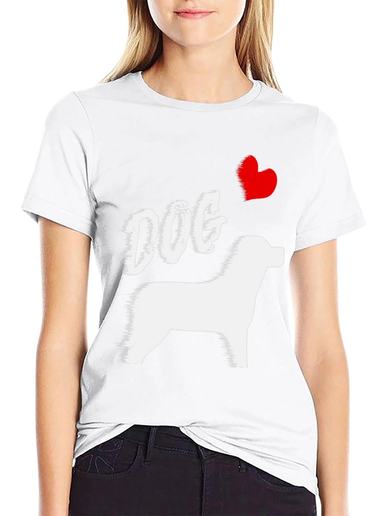 Dog Lover Tee - I Heart My Dog T-Shirt
