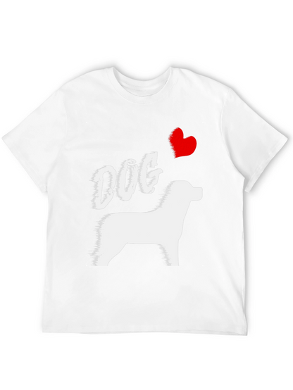 Dog Lover Tee - I Heart My Dog T-Shirt