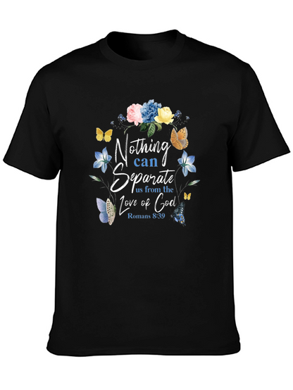Floral Nothing Can Separate Us Christian T-Shirt