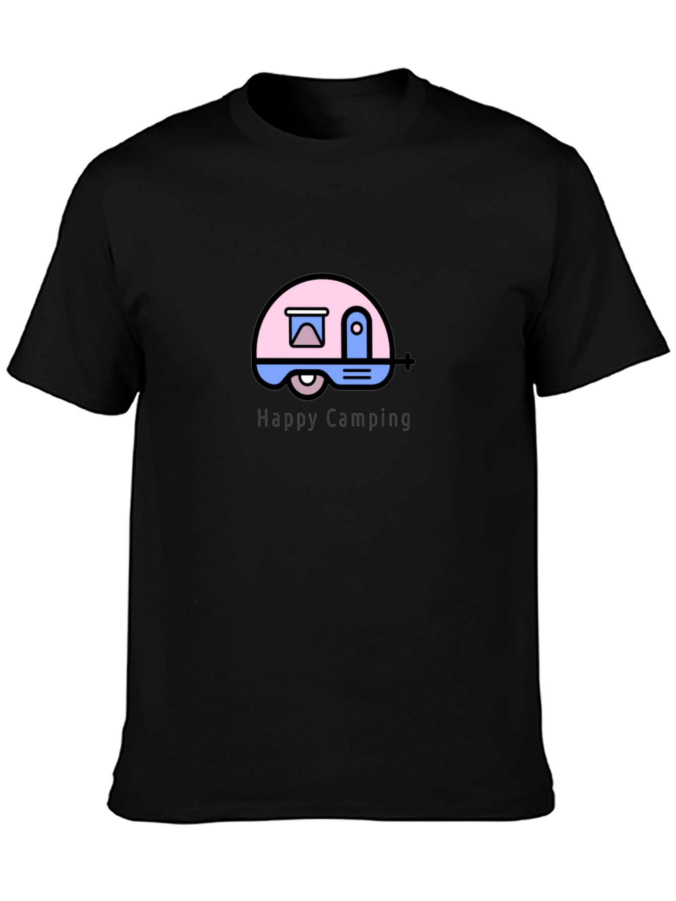 Happy Camping Graphic T-Shirt