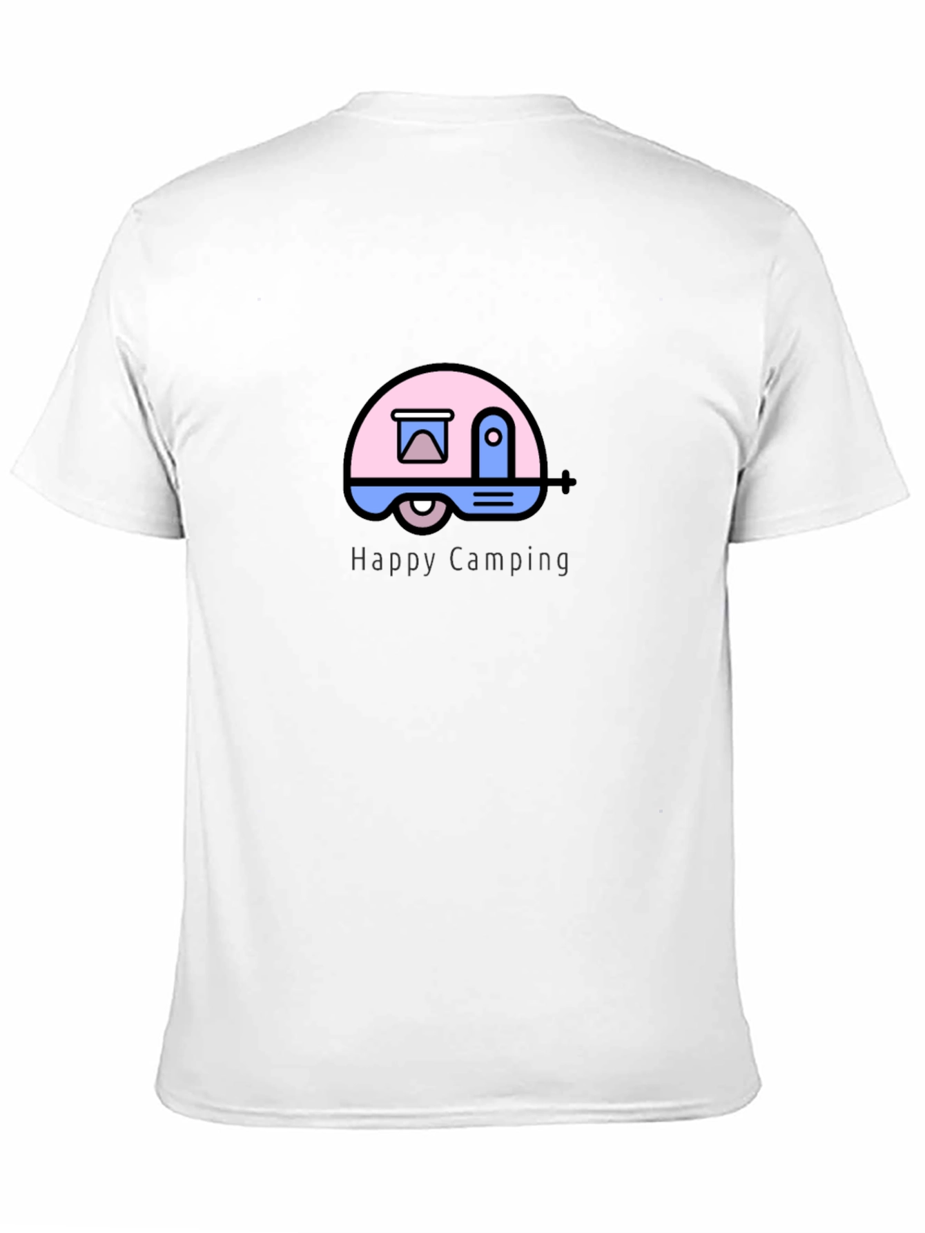 Happy Camping Graphic T-Shirt