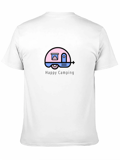 Happy Camping Graphic T-Shirt