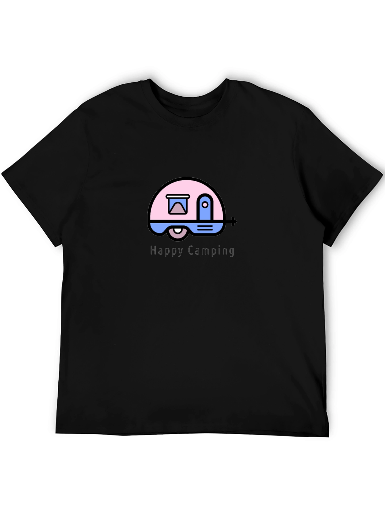 Happy Camping Graphic T-Shirt
