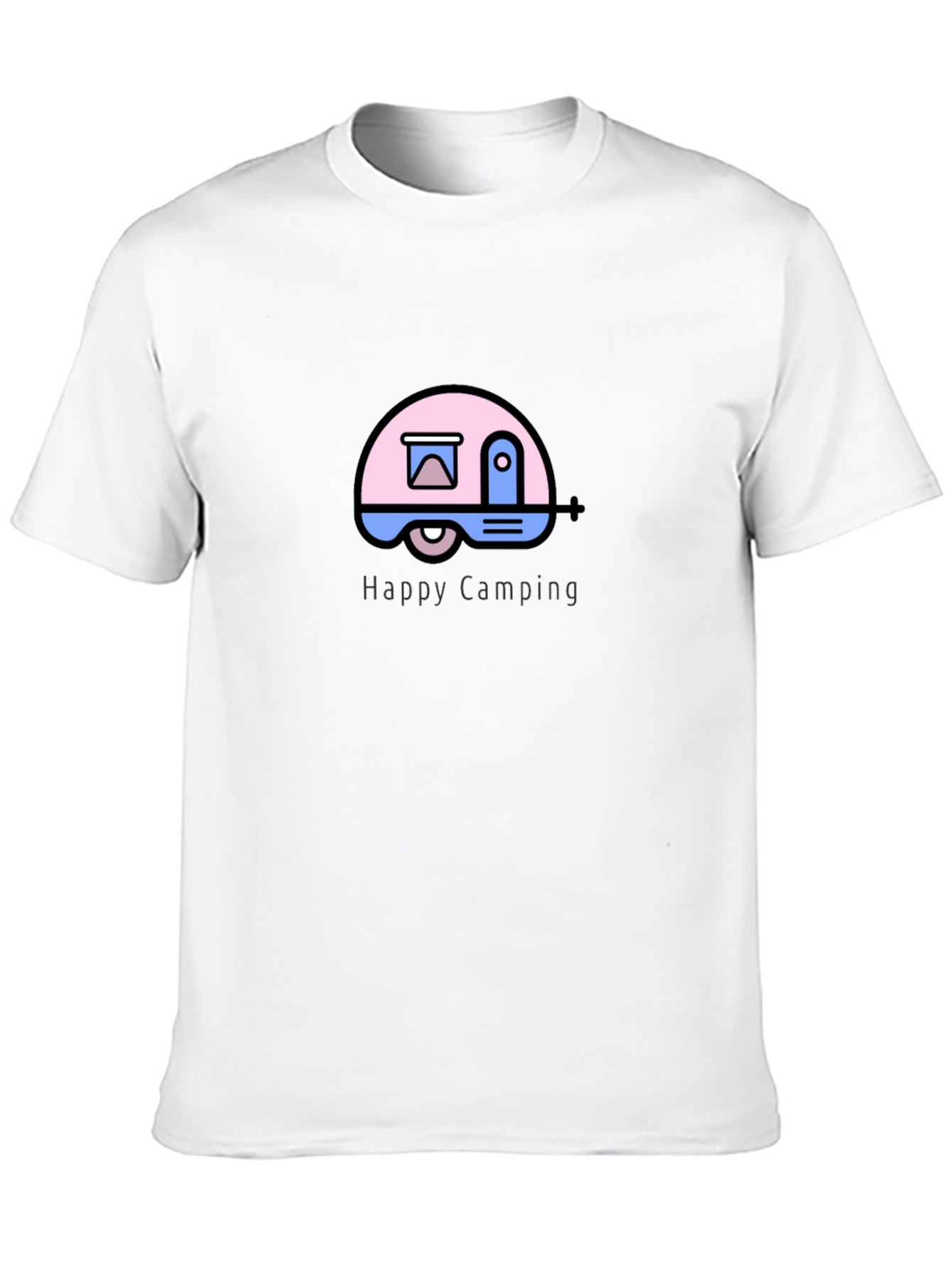 Happy Camping Graphic T-Shirt