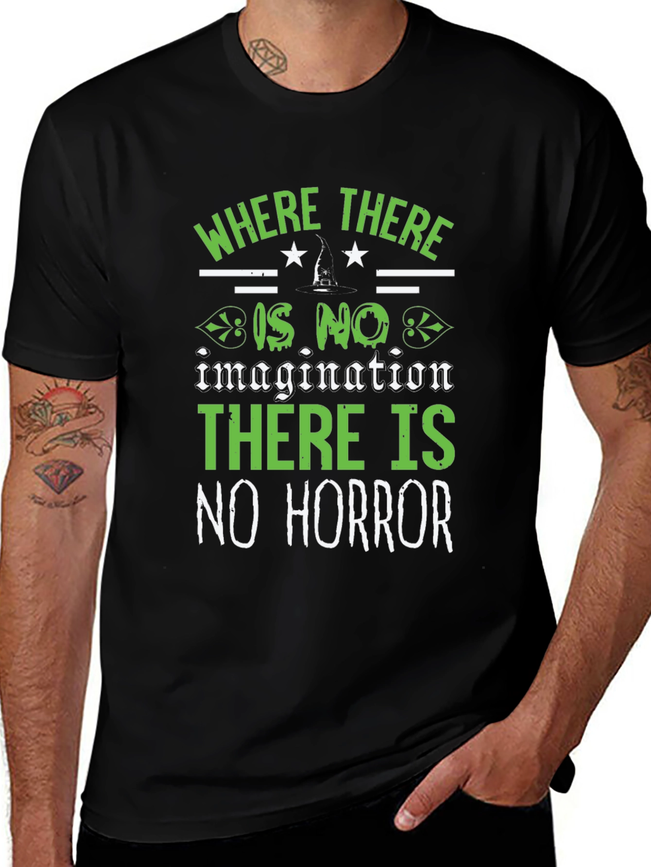 Halloween Horror Quote Graphic Tee