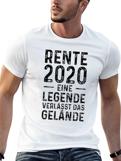 Retirement 2020 T-Shirt A Legend Leaves