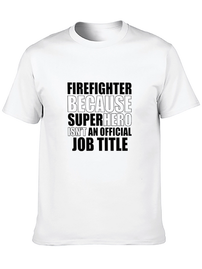 Firefighter Superhero T-Shirt