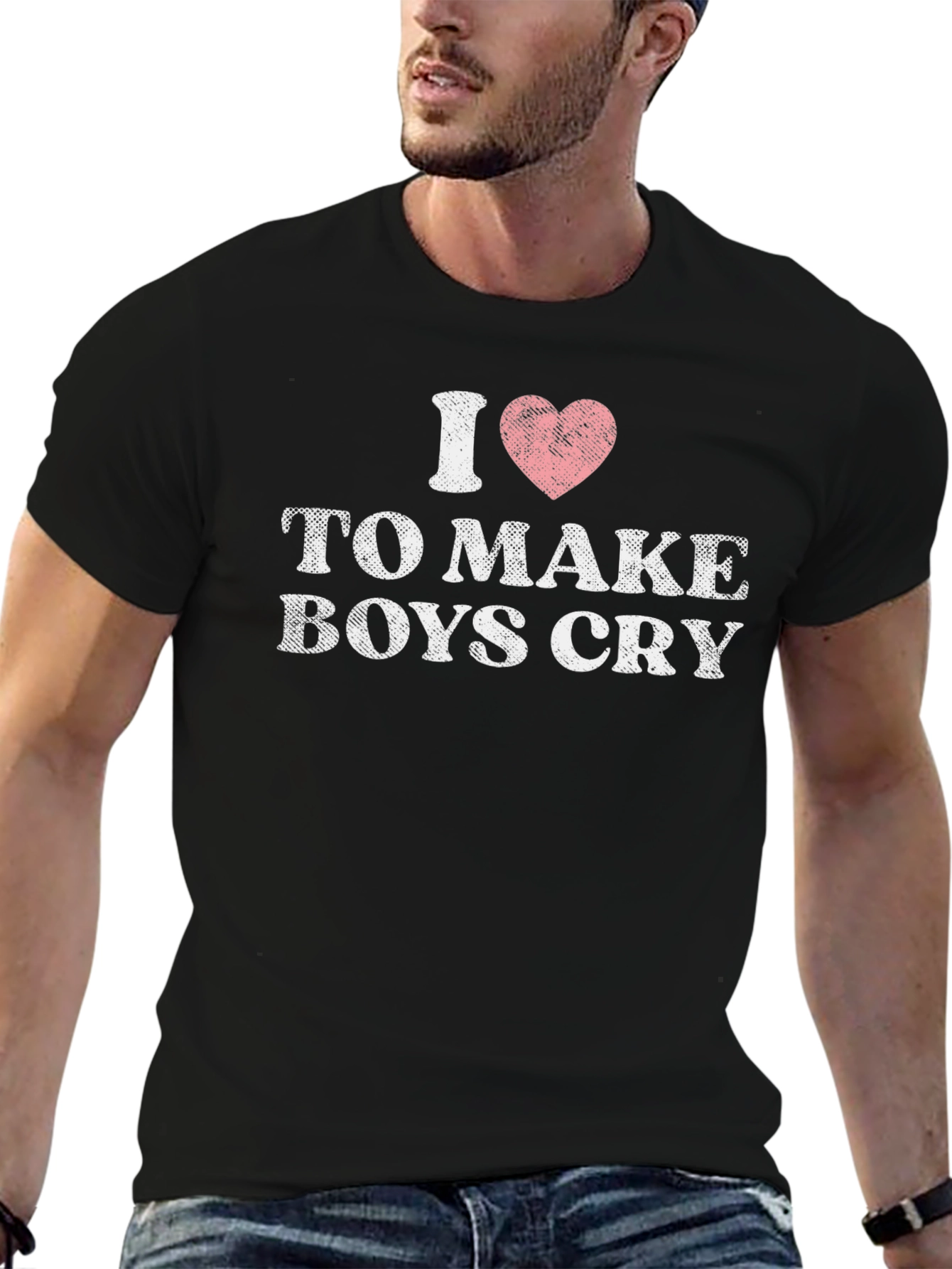 I Heart to Make Boys Cry Graphic T-Shirt