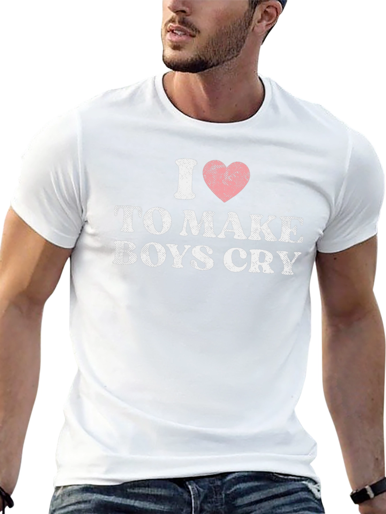 I Heart to Make Boys Cry Graphic T-Shirt