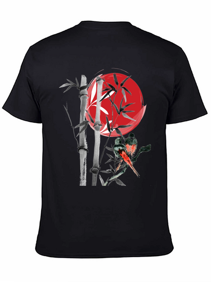 Bamboo & Bird Graphic Tee