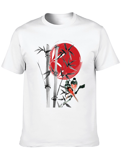 Bamboo & Bird Graphic Tee