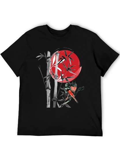 Bamboo & Bird Graphic Tee