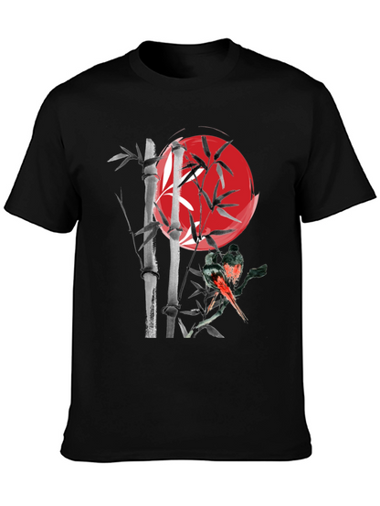 Bamboo & Bird Graphic Tee